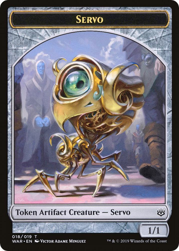Servo Wizard Double Sided Token Challenger 2020 18 // 5 (Unique and Miscellaneous Promos)  | Good Games Modbury