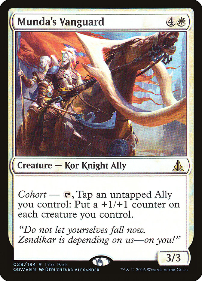Munda's Vanguard (Intro Pack) [Oath of the Gatewatch Promos] | Good Games Modbury