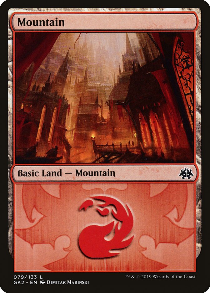 Mountain (79) [Ravnica Allegiance Guild Kit] | Good Games Modbury
