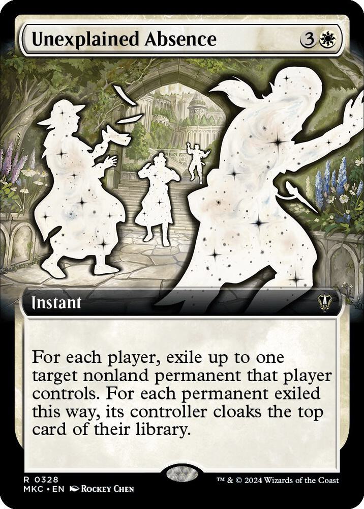 Unexplained Absence 328/311 (Commander: Murders at Karlov Manor)  - Extended Art | Good Games Modbury