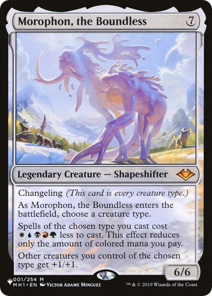 Morophon the Boundless MH1-1/5075 (The List Reprints)  | Good Games Modbury