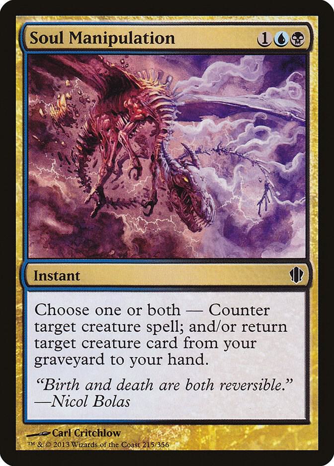 Soul Manipulation 215/356 (Commander 2013)  | Good Games Modbury