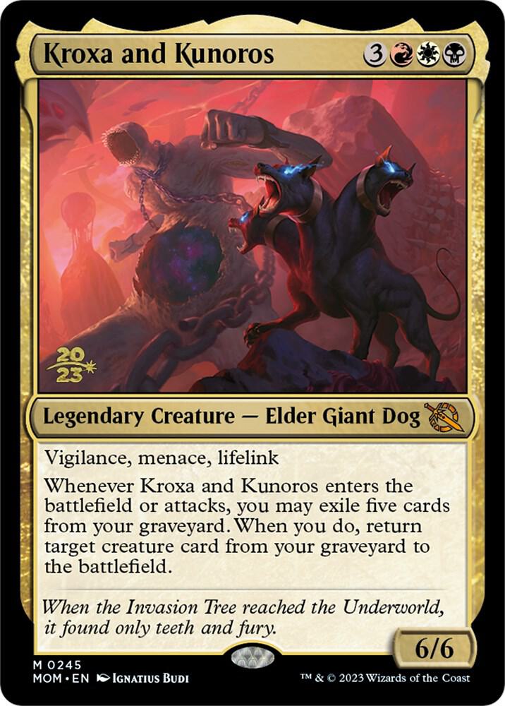 Kroxa and Kunoros 245s/162 (Prerelease Cards)  - Foil | Good Games Modbury