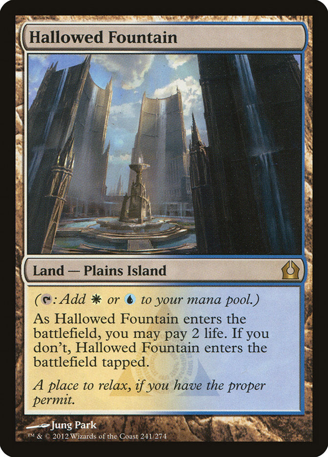 Hallowed Fountain [Return to Ravnica] | Good Games Modbury