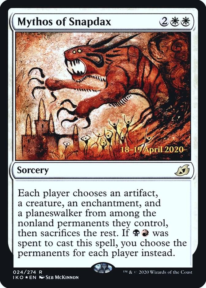 Mythos of Snapdax 24s/137 (Prerelease Cards)  - Foil | Good Games Modbury