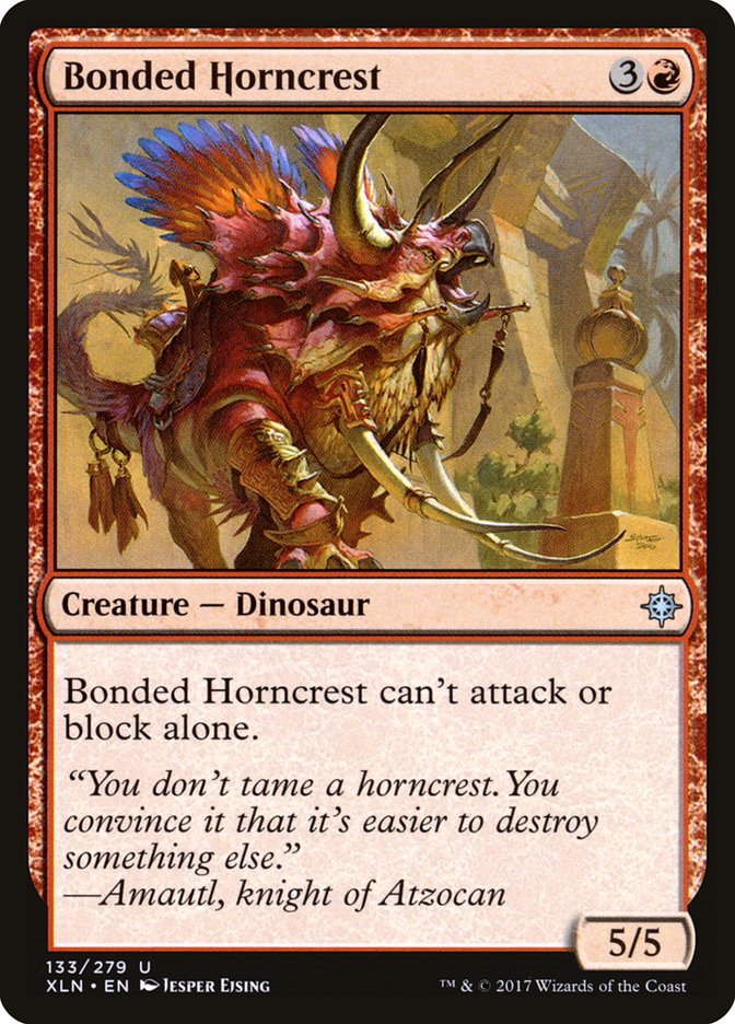 Bonded Horncrest [Ixalan] | Good Games Modbury