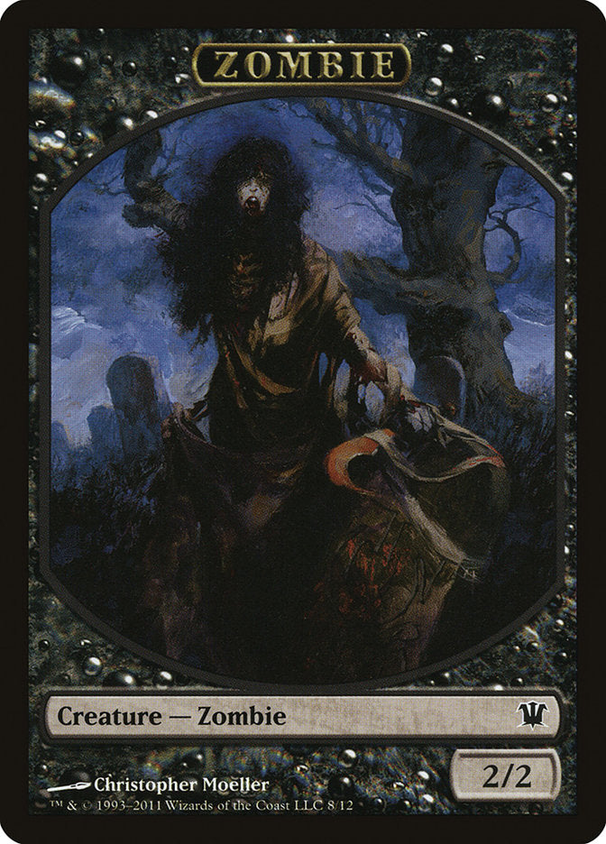 Zombie Token (8/12) [Innistrad Tokens] | Good Games Modbury