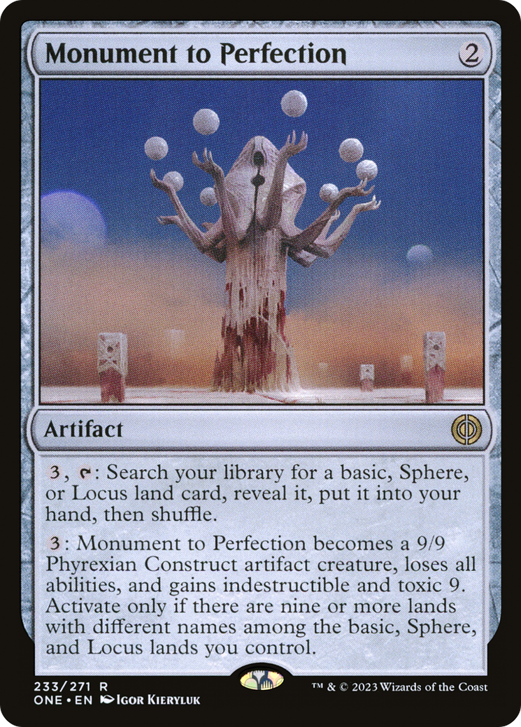 Monument to Perfection [Phyrexia: All Will Be One] | Good Games Modbury