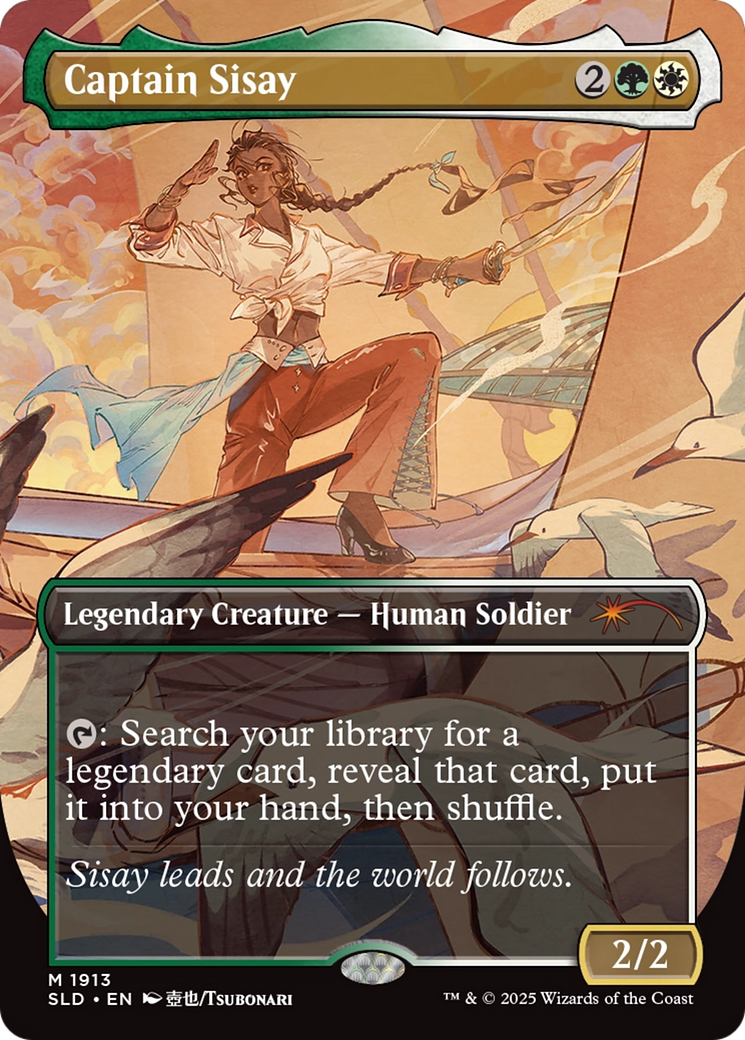 Captain Sisay (1913) (Rainbow Foil) [Secret Lair Drop Series] | Good Games Modbury