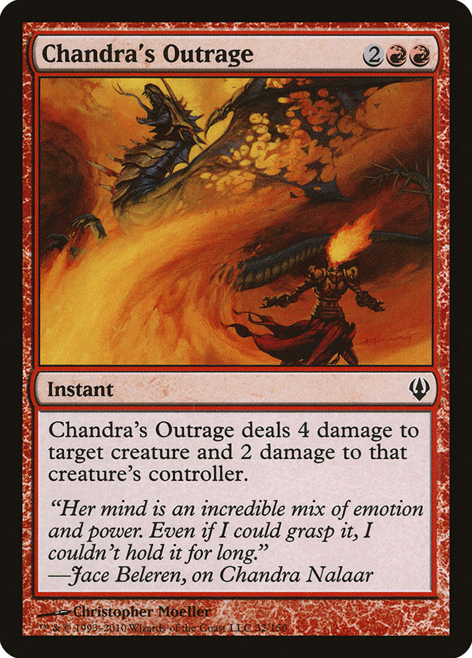 Chandra's Outrage [Archenemy] | Good Games Modbury