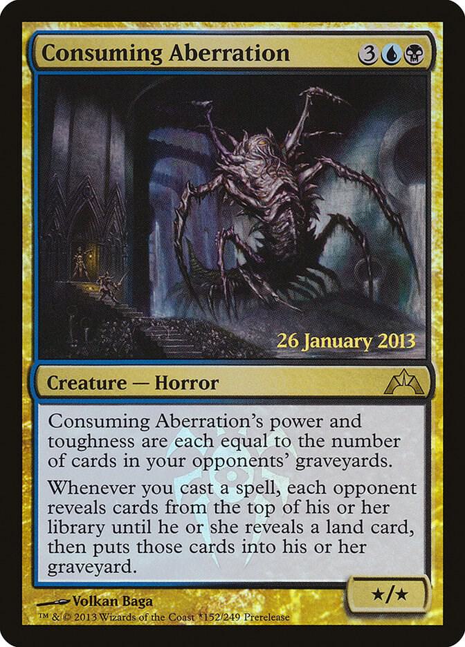 Consuming Aberration GTC 152★/10 (Prerelease Cards)  - Foil | Good Games Modbury
