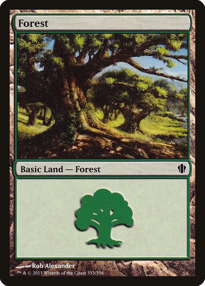 Forest 353/356 (Commander 2013)  | Good Games Modbury