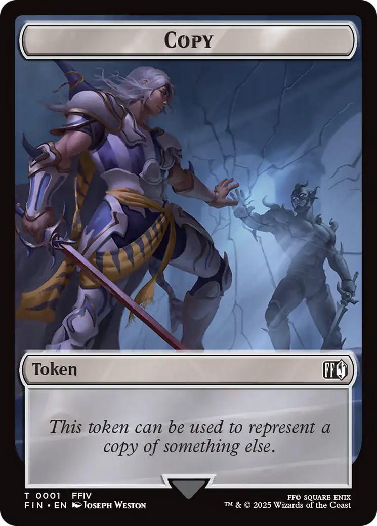 Hero (0005) // Copy (0001) Double-Sided Token [FINAL FANTASY Tokens] | Good Games Modbury