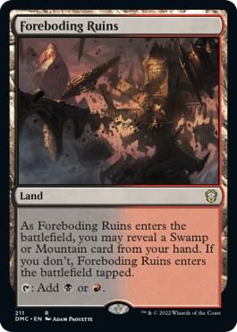 Foreboding Ruins 211/50 (Commander: Dominaria United)  | Good Games Modbury