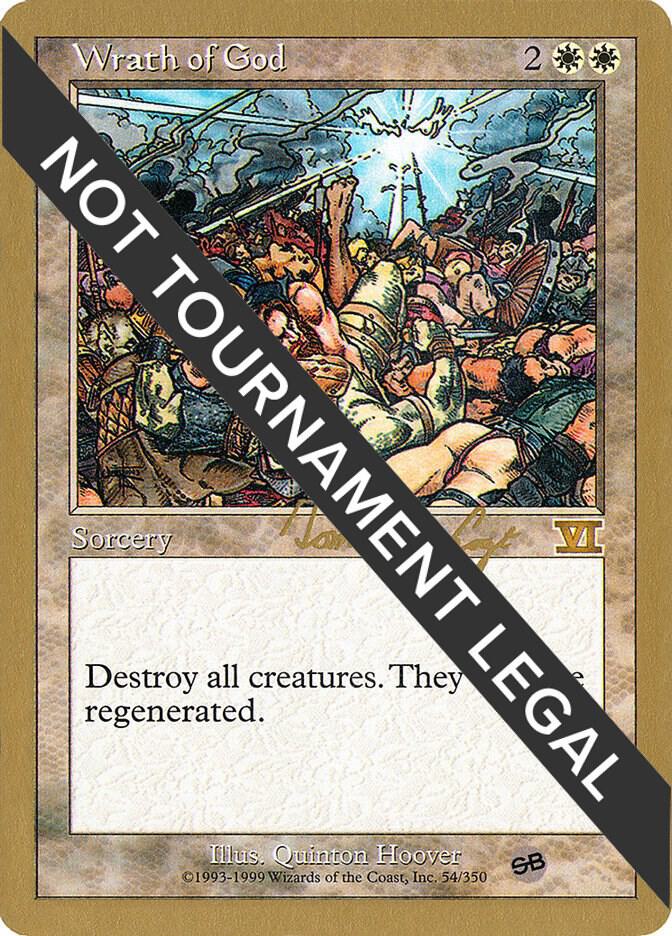Wrath of God 2000 Tom van de Logt 6ED SB tvdl54sb/117 (World Championship Decks)  | Good Games Modbury