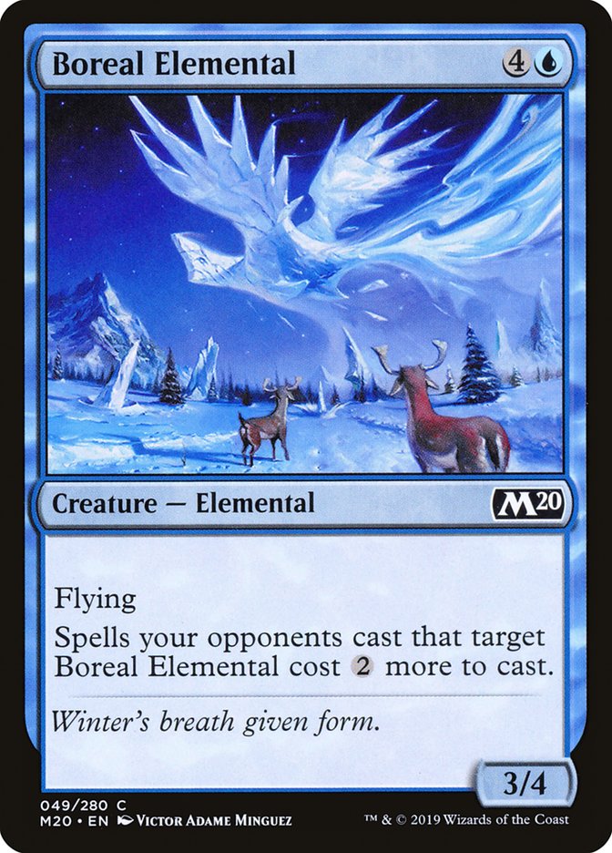 Boreal Elemental [Core Set 2020] | Good Games Modbury