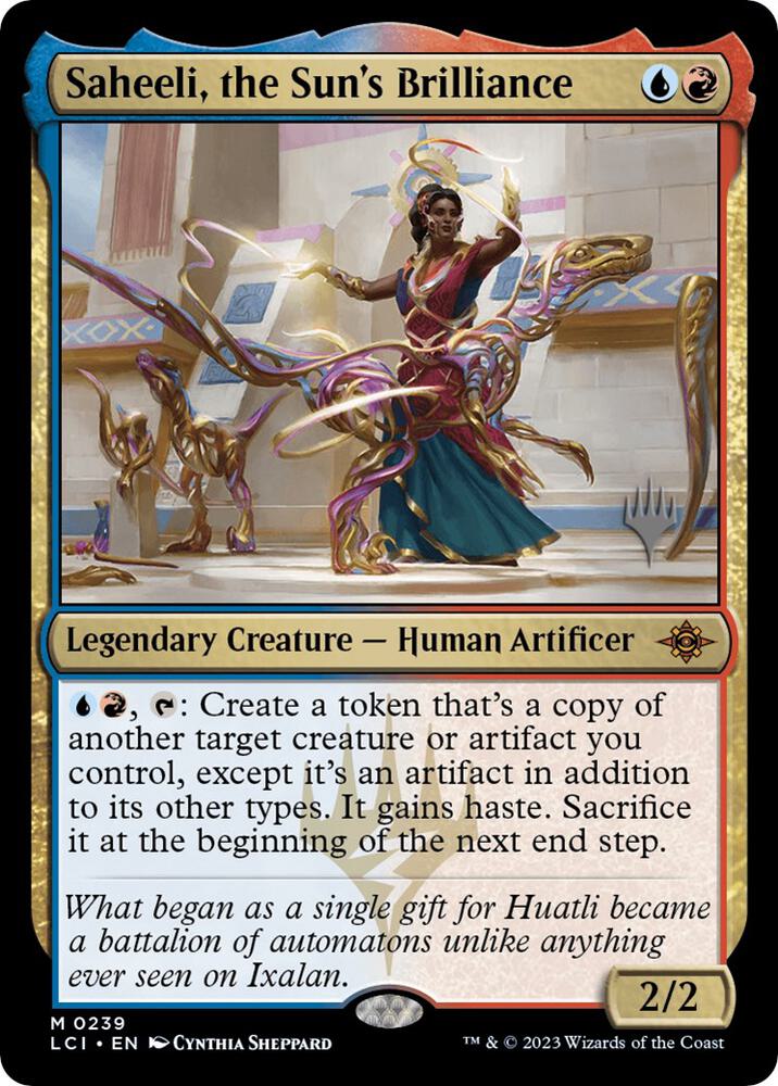 Saheeli the Suns Brilliance 239p/138 (Promo Pack: The Lost Caverns of Ixalan)  - Foil | Good Games Modbury