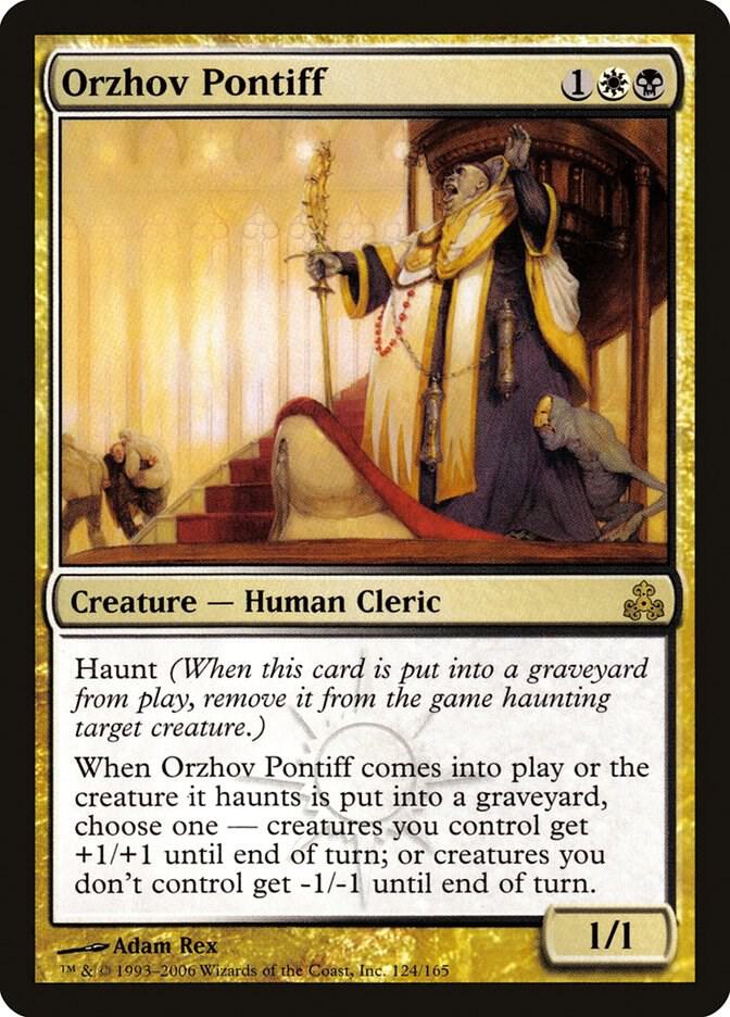 Orzhov Pontiff 124/165 (Guildpact)  - Foil | Good Games Modbury