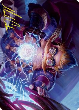 Storm Kiln Artist Art Card Gold Stamped Signature 13 (Art Series: Strixhaven)  | Good Games Modbury