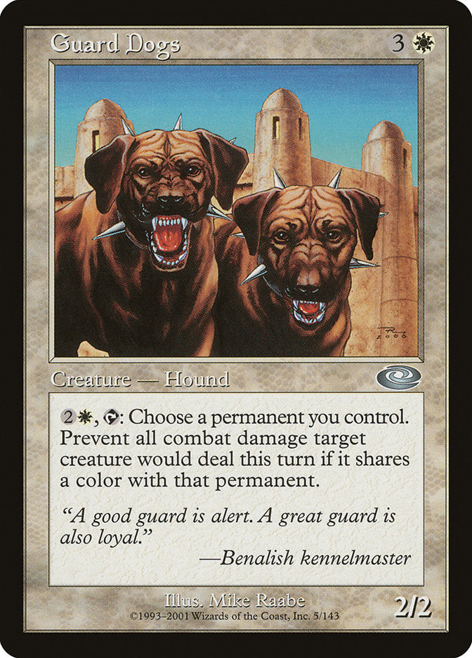 Guard Dogs 5/143 (Planeshift)  | Good Games Modbury