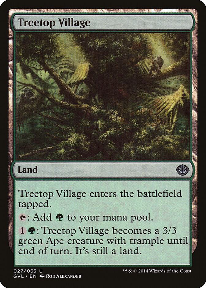 Treetop Village 27/63 (Duel Decks: Anthology)  | Good Games Modbury