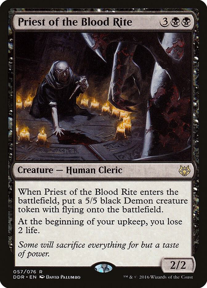 Priest of the Blood Rite 57/76 (Duel Decks: Nissa vs. Ob Nixilis)  | Good Games Modbury