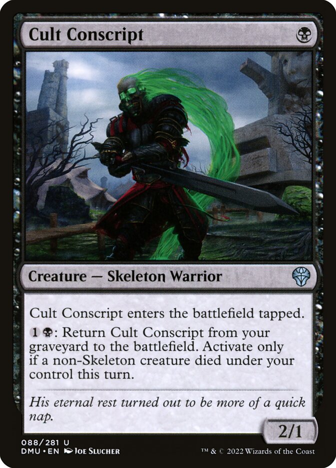 Cult Conscript 88 (Dominaria United)  | Good Games Modbury