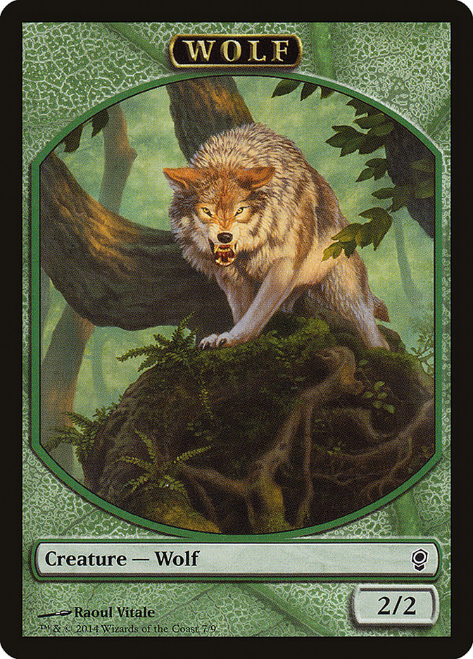 Wolf Token [Conspiracy Tokens] | Good Games Modbury