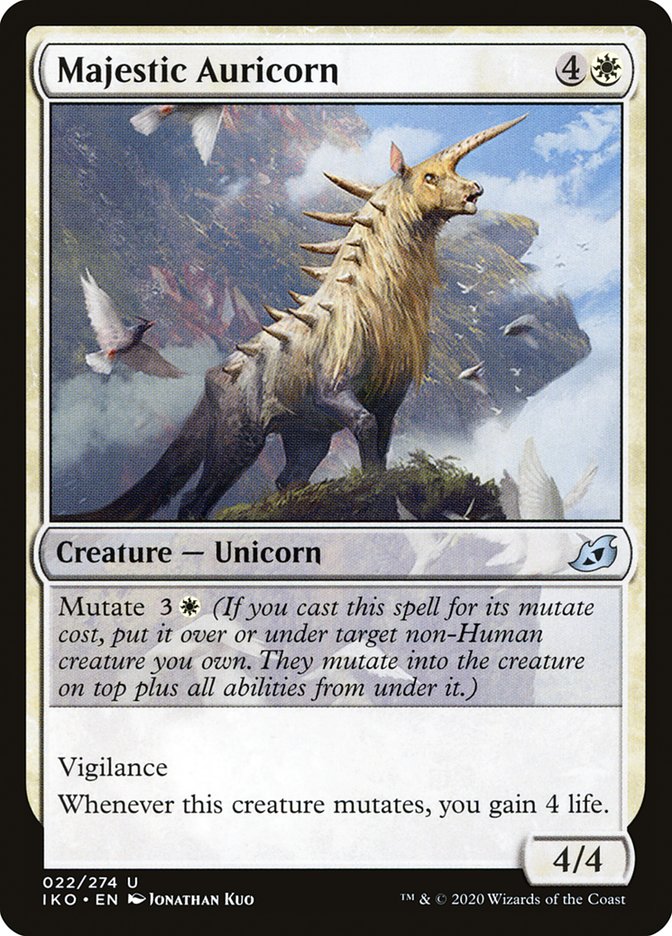 Majestic Auricorn [Ikoria: Lair of Behemoths] | Good Games Modbury