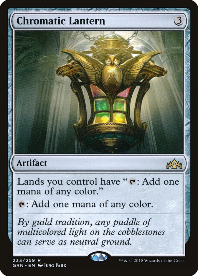 Chromatic Lantern [Guilds of Ravnica] | Good Games Modbury