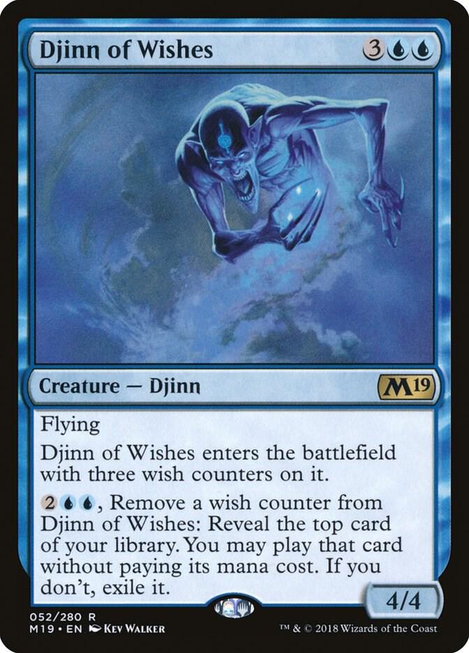 Djinn of Wishes 52/280 (Core Set 2019)  | Good Games Modbury