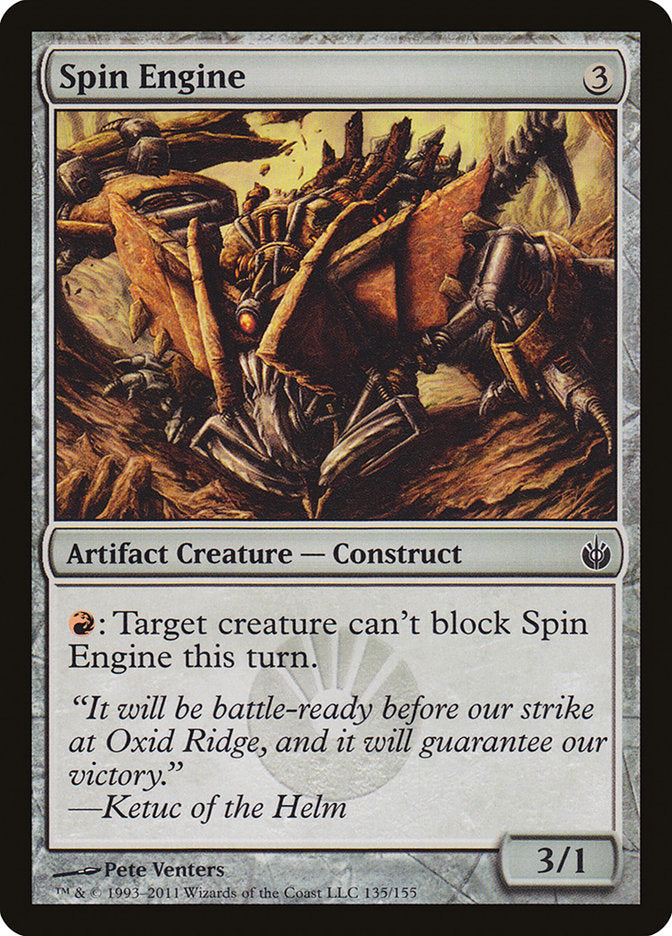 Spin Engine 135/155 (Mirrodin Besieged)  - Foil | Good Games Modbury