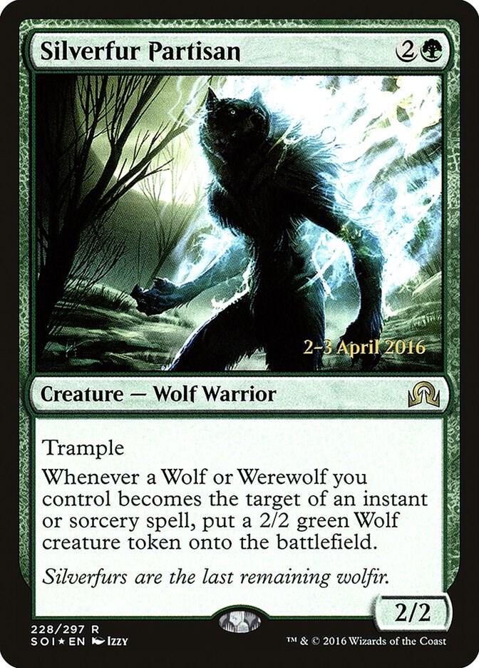 Silverfur Partisan 228s/89 (Prerelease Cards)  - Foil | Good Games Modbury