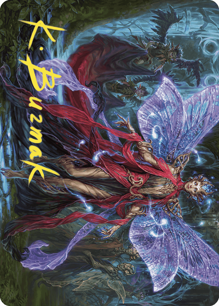 Tegwyll, Duke of Splendor Art Card (Gold-Stamped Signature) [Wilds of Eldraine Art Series] | Good Games Modbury