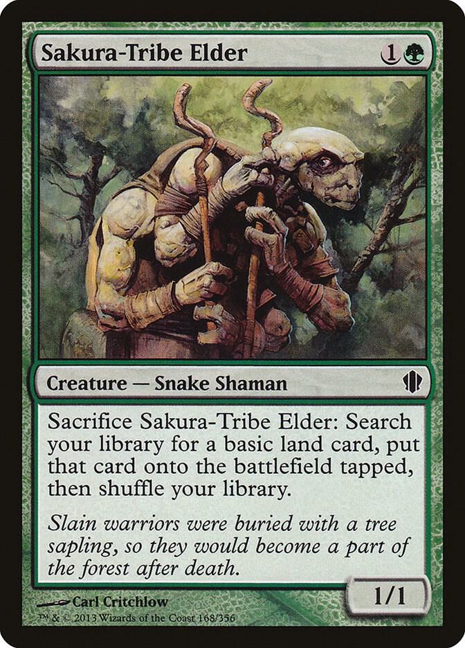Sakura-Tribe Elder 168/356 (Commander 2013)  | Good Games Modbury