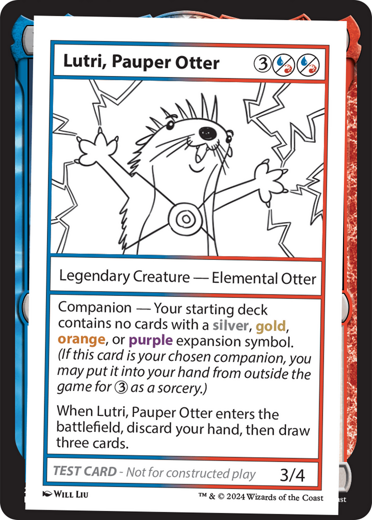 Lutri, Pauper Otter [Mystery Booster 2 Playtest Cards] | Good Games Modbury