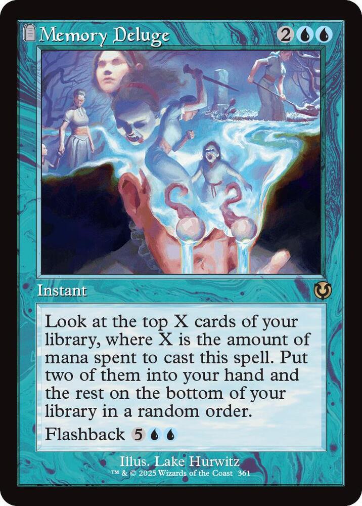 Memory Deluge 361/287 (Innistrad Remastered)  - Retro Foil | Good Games Modbury