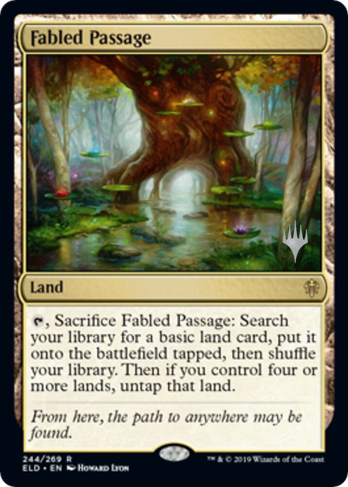 Fabled Passage 244p/152 (Promo Pack: Throne of Eldraine)  - Foil | Good Games Modbury
