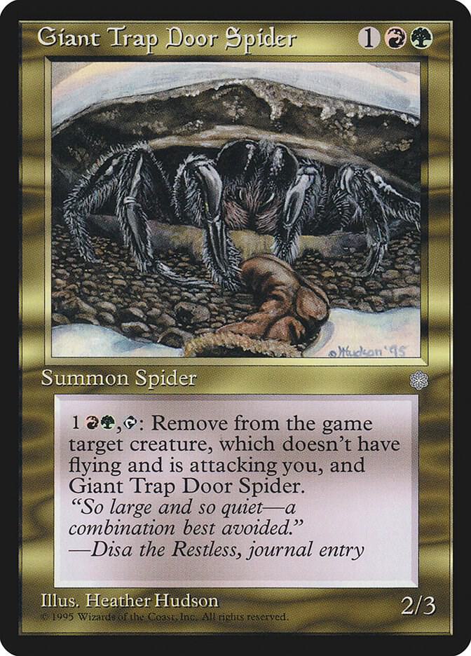 Giant Trap Door Spider 293/383 (Ice Age)  | Good Games Modbury
