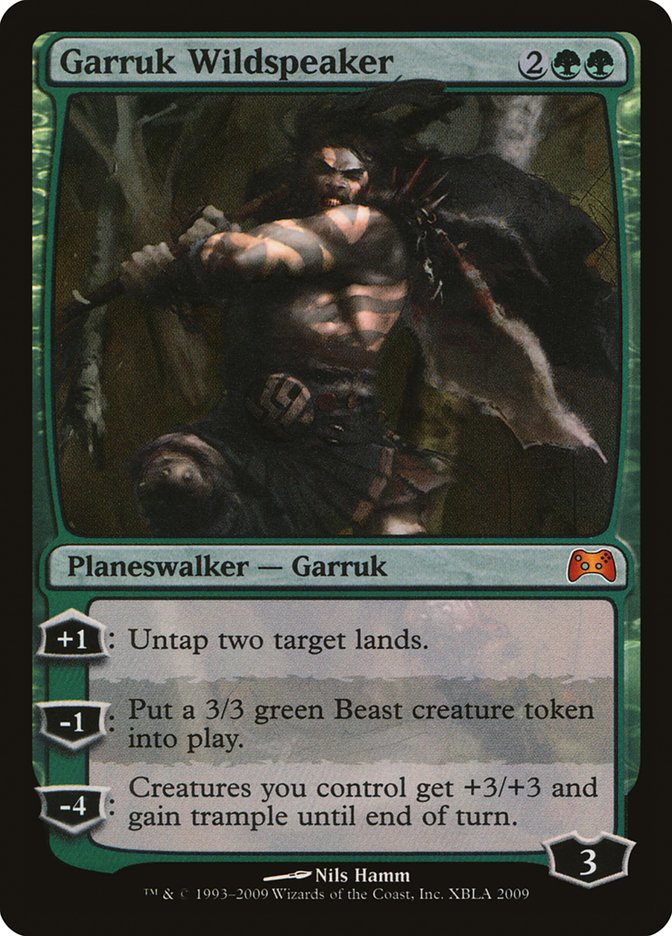 Garruk Wildspeaker (Duels of the Planeswalkers Promos) [Duels of the Planeswalkers Promos 2009] | Good Games Modbury