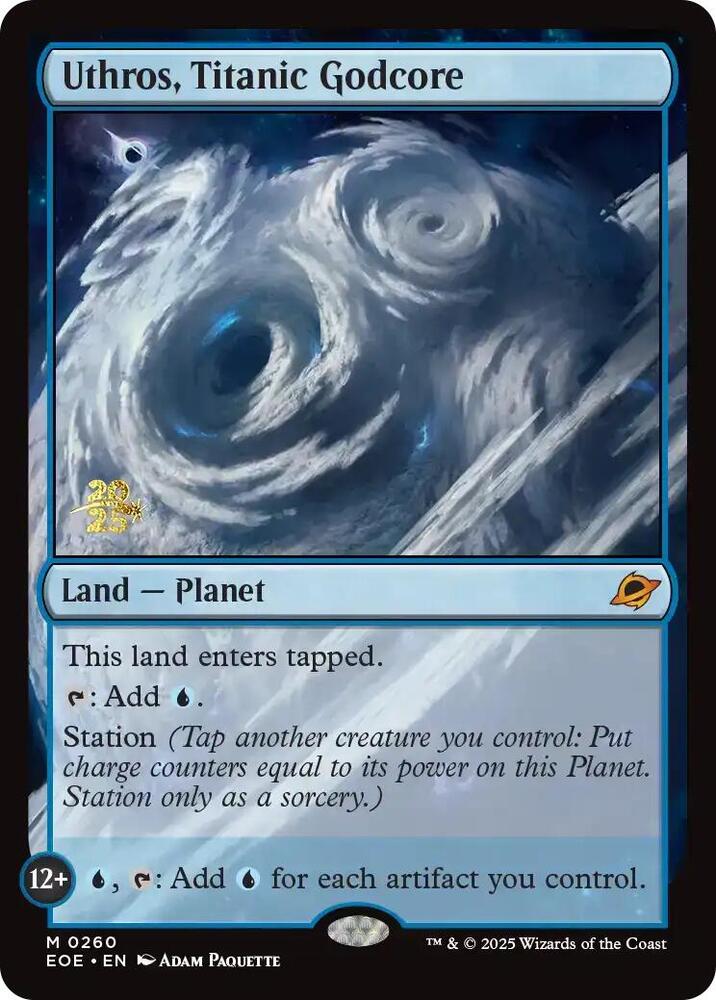 Uthros Titanic Godcore 260s/160 (Prerelease Cards)  - Foil | Good Games Modbury