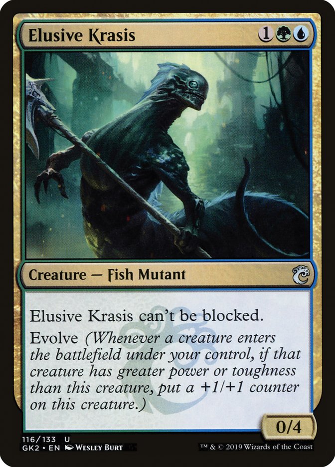 Elusive Krasis [Ravnica Allegiance Guild Kit] | Good Games Modbury