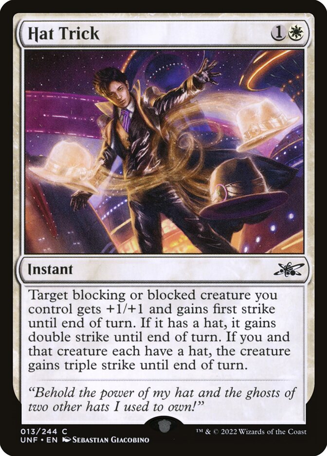 Hat Trick 13/244 (Unfinity)  - Foil | Good Games Modbury