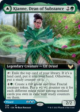 Kianne Dean of Substance Extended Art 326/275 (Strixhaven: School of Mages)  - Foil | Good Games Modbury