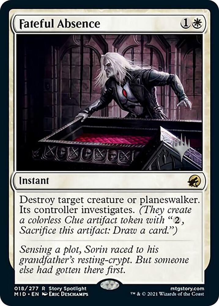 Fateful Absence 18 (Promo Pack: Innistrad: Midnight Hunt)  | Good Games Modbury