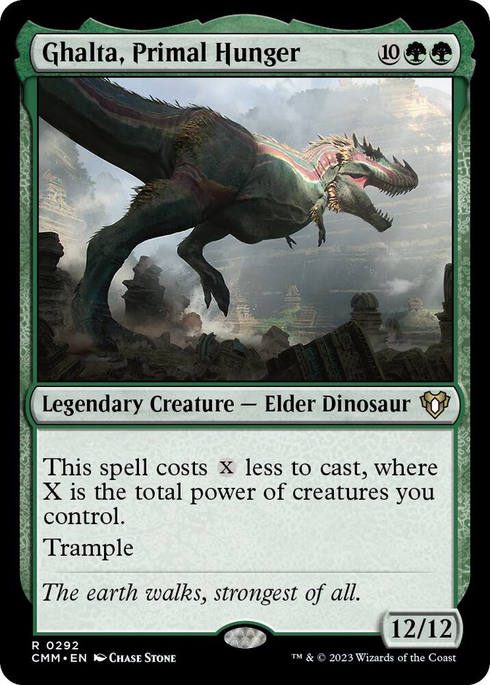 Ghalta, Primal Hunger 292/451 (Commander Masters)  | Good Games Modbury