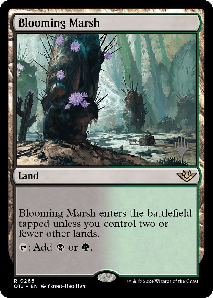 Blooming Marsh 266 (Promo Pack: Outlaws of Thunder Junction)  | Good Games Modbury
