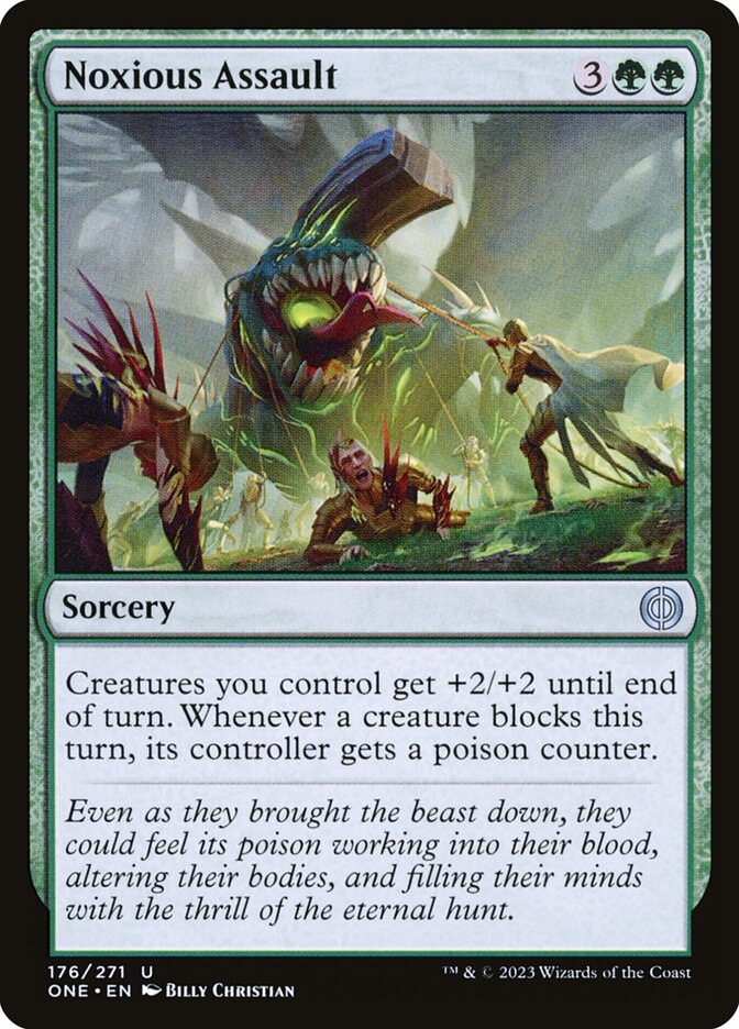 Noxious Assault 176 (Phyrexia: All Will Be One)  | Good Games Modbury