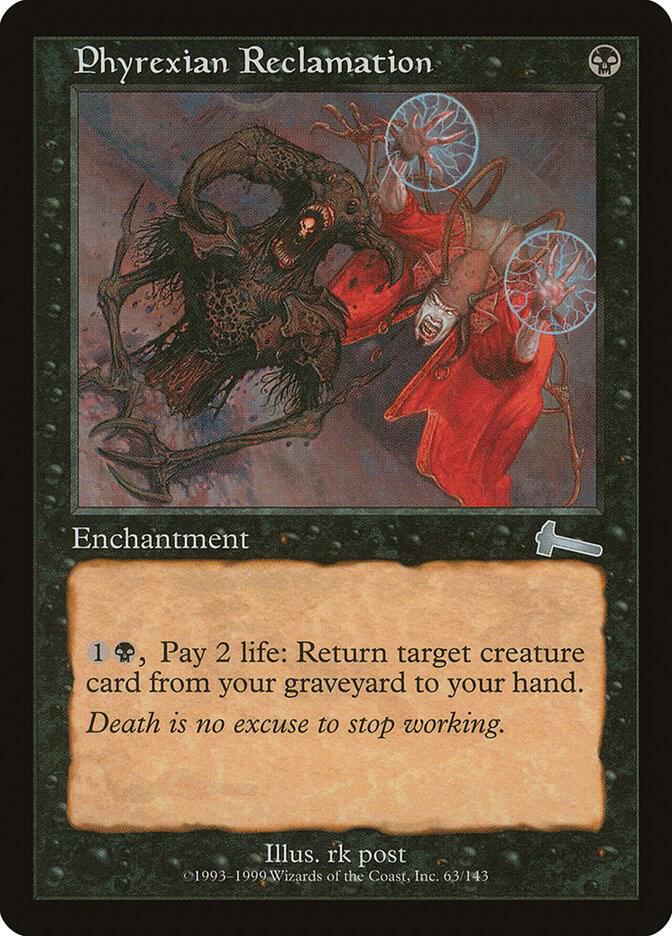 Phyrexian Reclamation 63/143 (Urza's Legacy)  | Good Games Modbury