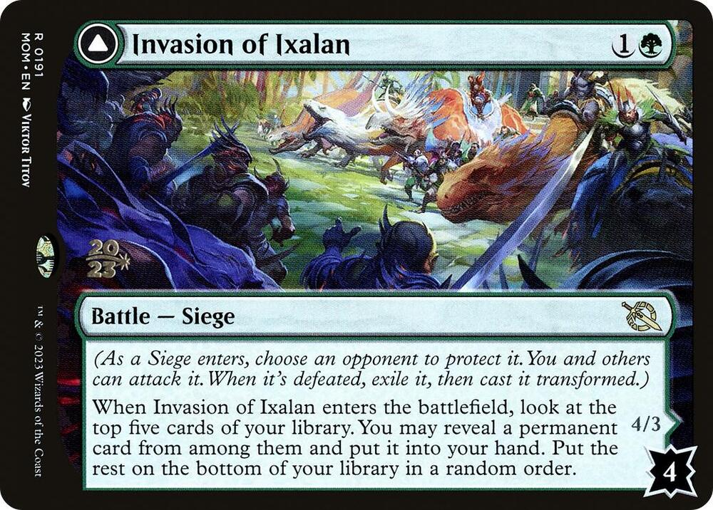 Invasion of Ixalan 191s/162 (Prerelease Cards)  - Foil | Good Games Modbury